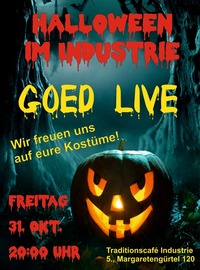 Halloween-party mit Goed live@Traditionscafé Industrie