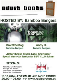 Adult Beatz #57 - Hosted by Bamboo Bangers@Proton - das feie Radio