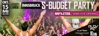 S-Budget Party Tirol - 100% Steil Semester-Opening