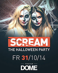 Scream the Halloween Party@Praterdome