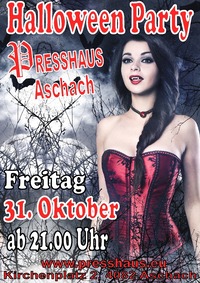 Halloween Feier@Presshaus Aschach