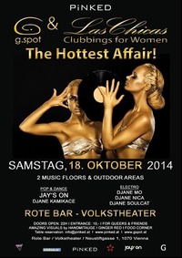  Las Chicas &  g.spot: /The Hottest Affair @Roter Bar / Volkstheater
