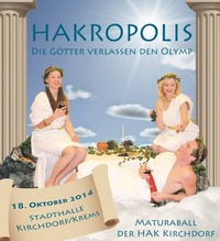 Hakropolis - Die Götter verlassen den Olymp@Stadthalle Kirchdorf