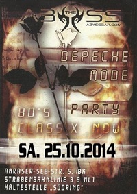 Depeche Mode80ies Party@Abyss Bar