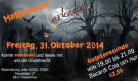 Halloween im Cafe Arkadia@Cafe Arkadia