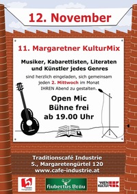 11. Margaretner KulturMix im Industrie!@Traditionscafé Industrie