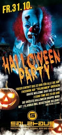 Halloween Party@Salzhaus