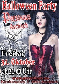 Halloween Feier@Presshaus Aschach