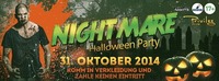 Nightmare & Halloweenparty@Club Privileg