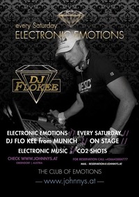 Electronic Emotions mit Flo Kee@Johnnys - The Castle of Emotions