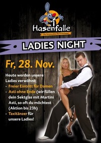 Hasenfalle Ladies Night