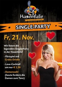 Single Party@Hasenfalle