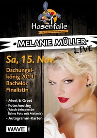 Melanie Müller@Hasenfalle