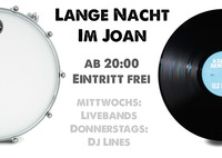 Lange Nacht im JOAN@Café/Bar JOAN