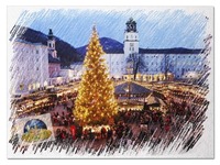 Erffnung des Salzburger Christkindlmarkts am Dom  Residenzplatz 20.11.2014 - 26.12.2014@Salzburger Christkindlmarkt