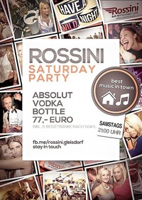 Rossini Saturday Party@Rossini