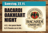 Bacardi Oakheart Night@Crazy