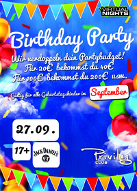 Birthday Party@Club Privileg