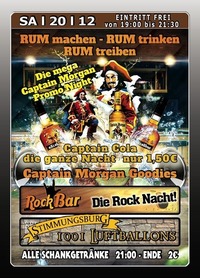 Rum machen Rum trinken Rum treiben