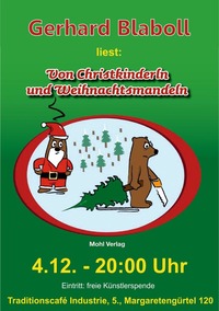 Von Christkinderln und Weihnachtsmandeln - Gerhard Blaboll im Industrie!@Traditionscafé Industrie