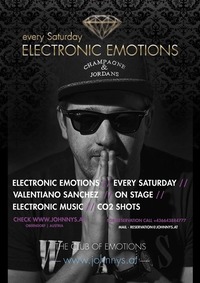 Electronic Emotions mit Valentiano Sanchez@Johnnys - The Castle of Emotions