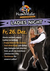 Hasenfalle Ladies Night