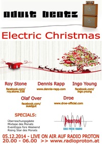 Adult Beatz #59 - Electric Christmas@Proton - das feie Radio