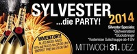 Sylvester 2014.....die Party@Bollwerk