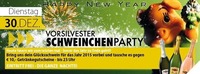 Vorsilvester Schweinchen Party