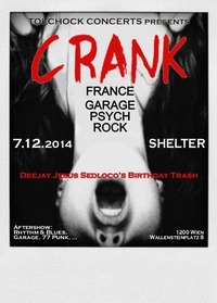 Crank  F - garage psych rock 