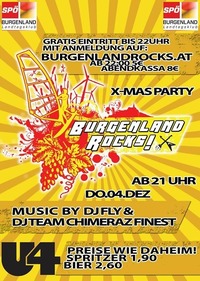 Burgenland Rocks X-Mas Party @U4