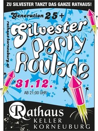 Silvester Party Roulade - Generation 25+@Rathaus Café-Bar