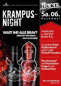 Krampus Night@Duke - Eventdisco