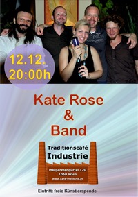 Kate Rose & Band@Traditionscafé Industrie