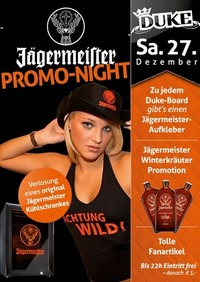 Jägermeister Promo@Duke - Eventdisco