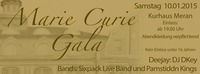 Marie Curie Gala 2015@Kurhaus Meran