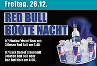 Red Bull Boote Nacht@Crazy