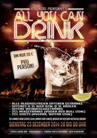 All You Can Drink@Strass Lounge Bar