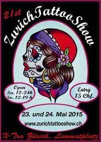 20te Zürich Tattoo Convention 2014@X-Tra in Zürich