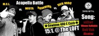 Dreistil Rap Battle - das realste Hip Hop Event Wiens@The Loft