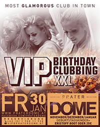 VIP Birthday Clubbing XXL