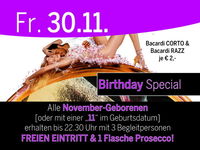 Birthday Special@Tanzpalast Oepping