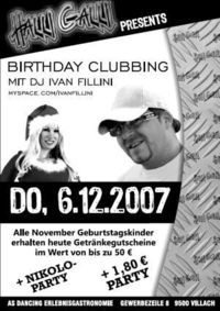 Birthday Clubbing@Halli Galli