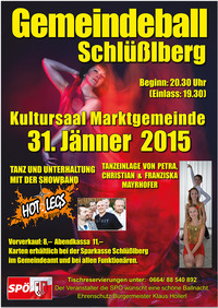 Schlüßlberger Gemeindeball 2015@Kultursaal Schlüßlberg