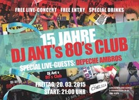 15 Jahre DJ Ants@Chelsea Musicplace