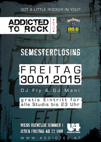 Das Addicted to Rock Semesterclosing@U4