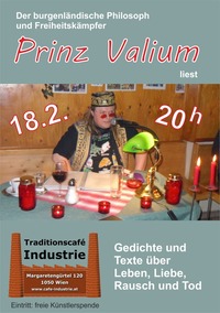 Prinz Valium@Traditionscafé Industrie