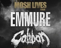 The Mosh Lives Tour feat. Emmure (us) + Caliban (ger)+ Thy Art is Murder (aus) + Sworn in (us)@Arena Wien
