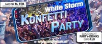 Konfetti Party - White Storm