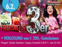  Freitags 3er & Verlosung @Maurer´s